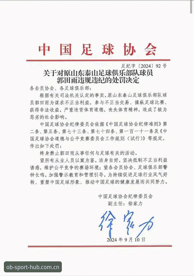 5种观察视角解读足协第3批禁足名单，ob体育平台老用户独家剖析
